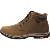SKECHERS für Herren. 204394 Lederstiefel Segment 2.0 Brodgen braun (41), Wohnung, Schnürsenkel, Lässig
