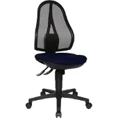 Topstar Bürodrehstuhl "Open Point SY" dunkelblau (ohne Armlehnen)
