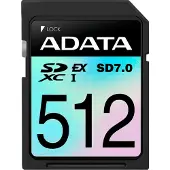 ADATA Premier Extreme, 512 GB, SDXC, Klasse 10, UHS-I, 800 MB/s, 700 MB/s