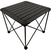 Linder Exclusiv GmbH Linder Exclusiv Campingtisch CM3000 – klapptisch Camping & Reisen Aluminiumtisch 52,5x52,5x46 cm – leicht, wetterfest & kompakt