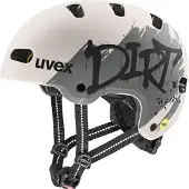 Uvex kid 4 style MIPS dirt warm grey matt | 55-58.
