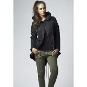 Urban Classics Ladies - SHERPA PARKA schwarz - L