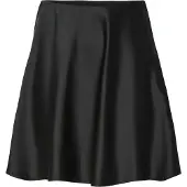 Y.A.S Minirock "YASPELLA HW VOLUME SHORT SKIRT S. NOOS", Damen, Gr. 34, schwarz, Web, Obermaterial: 97% Polyester, 3% Elasthan, unifarben, kurz, Röcke Minirock