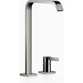 Dornbracht IMO Waschtisch-Zweilochbatterie mit hohem Auslauf, ohne Ablaufgarnitur, Ausladung 220mm, 29218671-19, Farbe: Dark Chrome