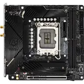 Asrock B760I Lightning WiFi, Intel, LGA 1700, Intel Core i3 12th Gen, Intel Core i3 13th Gen, Intel Core i5 12th Gen, Intel Core i5 13th Gen,..., DDR5-SDRAM, 128 GB, DIMM