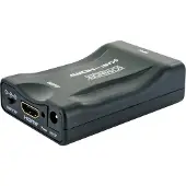 Schwaiger HDMSCA01 533, 1920 x 1080 Pixel, 1080p, NTSC 3.58, NTSC 4.43, PAL, PAL M, PAL N, SECAM, SCART, HDMI, 5 V