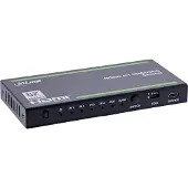 InLine 57885B, HDMI, USB Typ-C, Metall, Schwarz, 8 kV, 4 kV