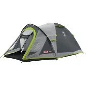 Coleman Darwin 3+, Rucksackreisen, Festrahmen, Kuppel-/Iglu-Zelt, 3 Person(en), 4,9 kg, Grau, Khaki