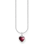 Thomas Sabo KE2268-051-10-L45V Damen-Kette mit rotem Herz-Anhänger