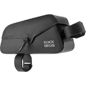 RockBros wasserdichte Fahrradrahmentasche 0,9 l mit Magnetverschluss Schwarz