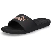 Puma Damen Pantolette Cool Cat 2.0 schwarz rosé