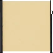 vidaXL Ausziehbares Seitenmarkise Sand 500 x 220 cm Polyester