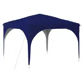 Syfax Pop-up Partyzelt 290 x 290 x 245 cm Blau