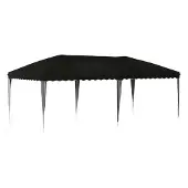 Syfax Pop-up Partyzelt 575 x 290 x 245 cm Schwarz