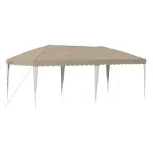 Syfax Pop-up Partyzelt 575 x 290 x 245 cm Creme