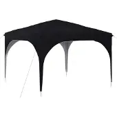 Syfax Pop-up Partyzelt 290 x 290 x 245 cm Antrazit