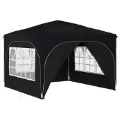 Syfax Pop-up Partyzelt 290 x 290 x 245 cm Antrazit