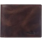 Green Burry Greenburry Geldbörse Leder Newport Herren Portemonnaie 12x9,5 cm braun
