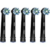 Oral-B CrossAction 80318306, 5 Stück(e), Schwarz, 3 Monat( e), Deutschland, Triumph, SmartSeries, PRO, Vitality (except for Vitality Sonic), Pro-Health Power, 27 g