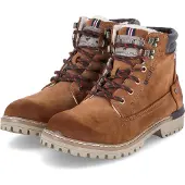 Mustang Schnürstiefel Braun