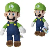 Simba Nintendo Luigi Plüschfigur, 30 cm, kuschelweich