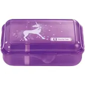 Step by step Lunchbox "Unicorn" Flieder