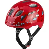 Alpina Kask rowerowy ALPINA XIMO 2 RED SMILE GLOSS 49-54
