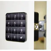 PS TEN Elektronikschloss Set mit Tastatur für öffentlichen Bereich, Zamak