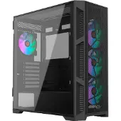 RAIJINTEK PONOS ULTRA MS4 (schwarz, Seitenteil aus Tempered Glass)