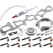 FEBI BILSTEIN 190317 Montagesatz Turbolader für VW Golf VII Schrägheck (5G1, BQ1, BE1, BE2) Passat Variant (3G5, CB5) TIGUAN (5N) Golf VII Variant