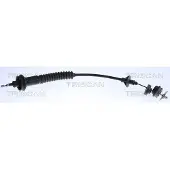 TRISCAN 8140 28296A Kupplungsseil Seilzug passend für PEUGEOT 206 Schrägheck (2A/C) 580/347mm