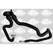 SASIC Kühlerschlauch Wasserschlauch passend für PEUGEOT PARTNER Combispace (5F) 3400051