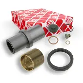 FEBI BILSTEIN Reparatursatz Achsschenkelbolzen 05875 Vorne unten beidseitig passend für MERCEDES-BENZ ATEGO 119mm 1mm Kupfer 10mm 50mm 64mm 1,939kg