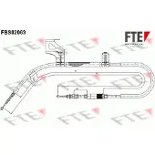 FTE Seilzug, Feststellbremse [Hersteller-Nr. 9250065] für VW