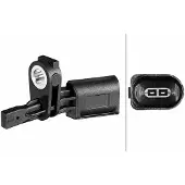 Hella Sensor Raddrehzahl 2-polig Hallsensor für u.a. VW GOLF