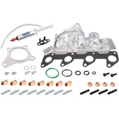 FEBI BILSTEIN 190126 Montagesatz Turbolader für VW GOLF VI (5K1) Polo Schrägheck (6R1, 6C1) GOLF PLUS (5M1, 521) Caddy III Kombi (2KB, 2KJ, 2CB, 2CJ)