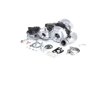 BTS Turbo Lader, Aufladung SERVICE SET ORIGINAL t981350 links für VW