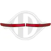 Diederichs Rückstrahler ZUB00229 Hinten für VW Golf IV Schrägheck (1J1)