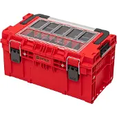 Qbrick System PRIME Toolbox 250 Expert RED ULTRA HD Custom mit Organizer stapelbar 535 x 327 x 277 mm 26 l IP66 mit 5 Inlays und 10 Trennwänden