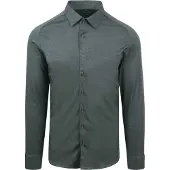 Desoto Herren Hemden Casual Kent 1/1 - Groen - Größe L