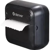 Denver Mini-Taschendrucker - Aufkleberdrucker - Bluetooth - Thermopapier - Schwarz
