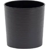 Siena Garden Pflanzgefäss Lens graphit Kunststoff 25 cm