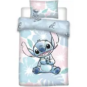 Disney Lilo & Stitch Baumwolle Bettbezug – Bettwäsche Set 100 x 140 cm + 40 x 60 cm für Kinder