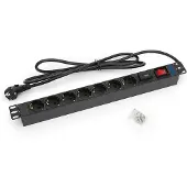 Triton RAB-PD-X12-A1 - Steckdosenleiste (Rack - einbaufähig)