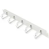 Roline 19-Zoll Rangierpanel 1 HE, 40x60mm grau