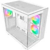 Montech KING 65 PRO, Tower, PC, Weiß, ATX, micro ATX, Mini-ITX, 17,5 cm, 42 cm