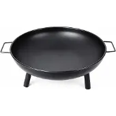 AGA Feuerschale, Feuerkorb, Feuerstelle Garten Ø 58 cm mit Griffen