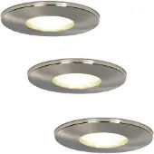HOFTRONIC™ LED Einbaustrahler 4W 4000K IP44 Aluminium 3er Set
