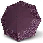 Knirps C.205 medium duomatic solid purple reflective 9582058279