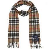 Suitable Herrenschal Kariert Merino Beige